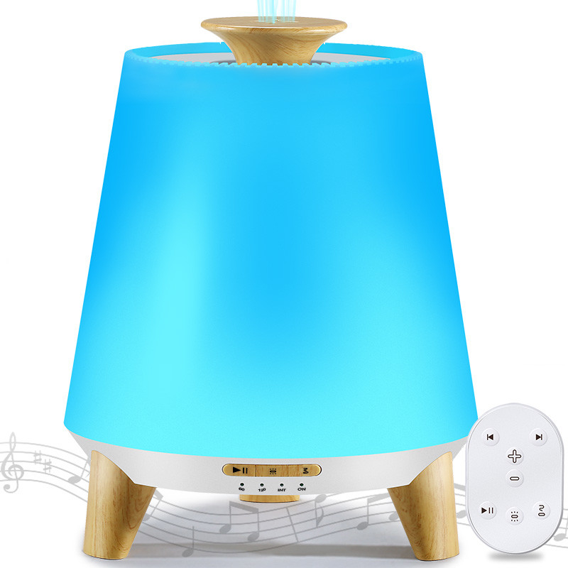300 ml Smart Bluetooth-luidspreker Diffusors voor essentiële oliën Cool Mist Humidifier Aroma Essential Oil Diffuser