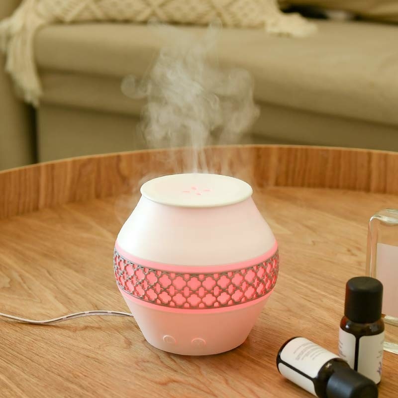 Home Draagbare koele mist luchtbevochtiger met nachtlicht aromatherapie essentiële olie Deuser Aroma Diffuser