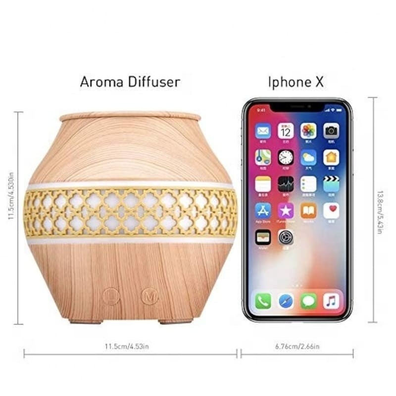 120 ml Huishoudelijk klein draagbaar koel mis luchtbevochtiger met led lichten Aroma Essentiële olie spray Aroma diffuser