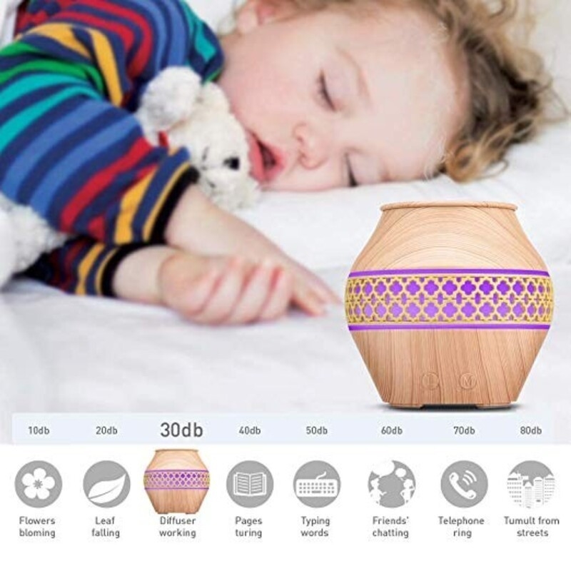 120 ml Huishoudelijk klein draagbaar koel mis luchtbevochtiger met led lichten Aroma Essentiële olie spray Aroma diffuser