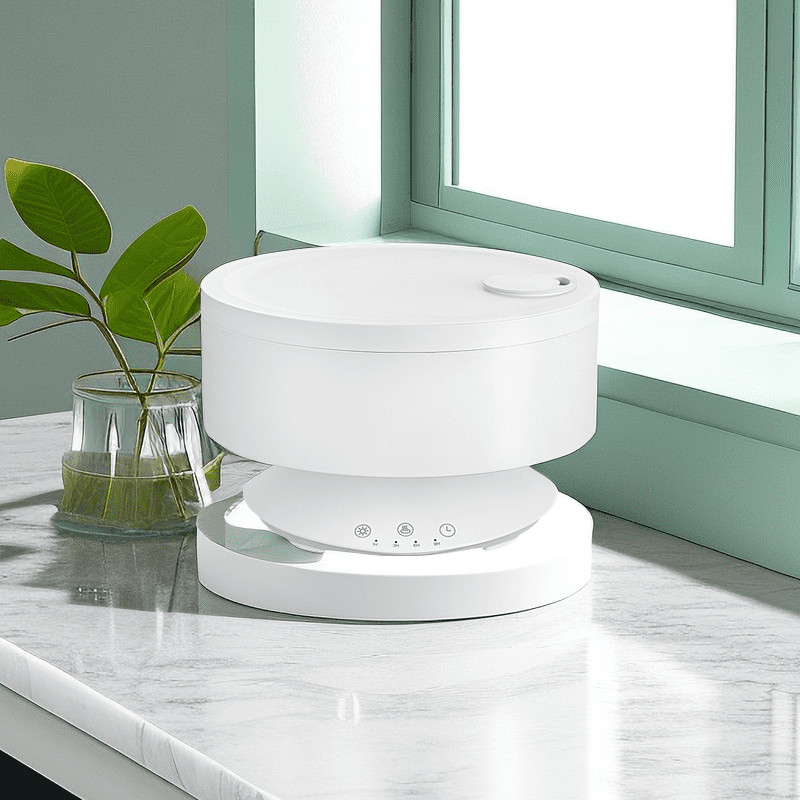 1.6L Home Draagbare Cool Mist Air Humidifier Met Nachtlicht Aroma Essentiële Olie Aroma Diffuser