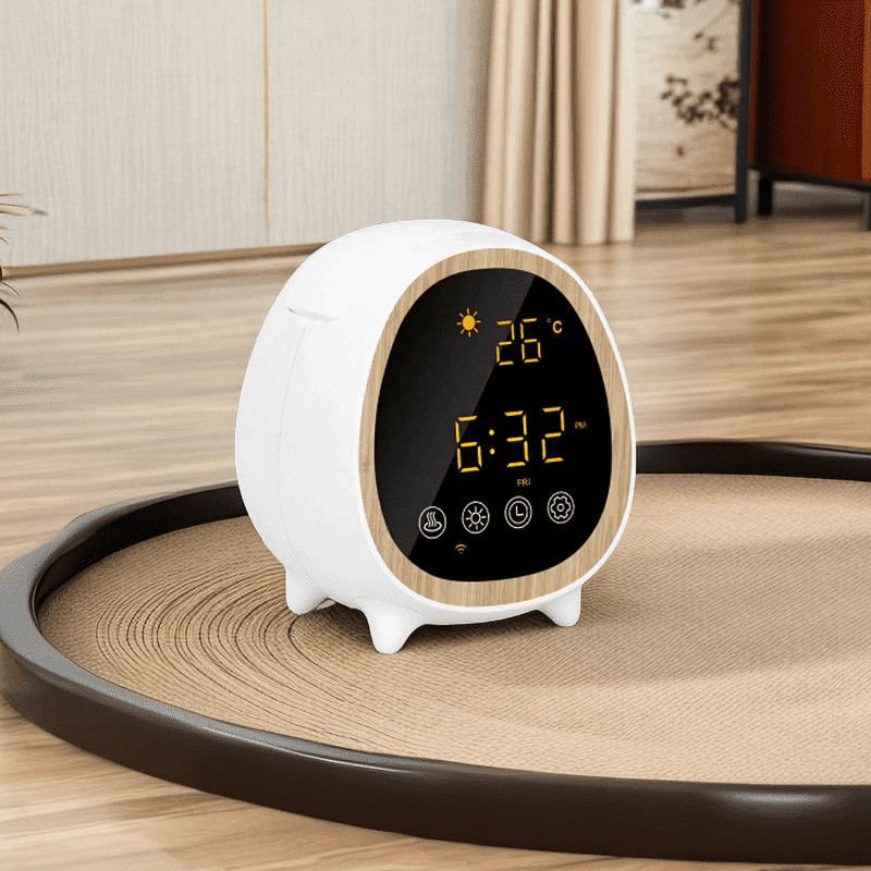 Afstandsbediening en app-besturing Ultrasone diffuser geur diffuser machine met smart home wekker