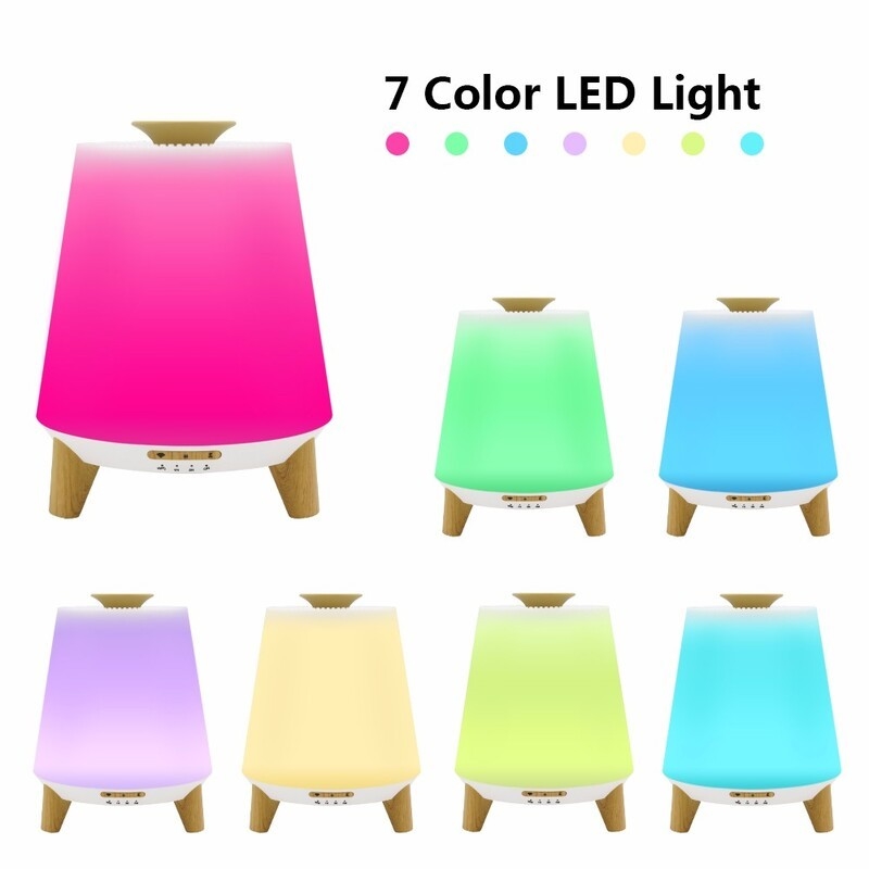 300 ml Smart Bluetooth-luidspreker Diffusors voor essentiële oliën Cool Mist Humidifier Aroma Essential Oil Diffuser