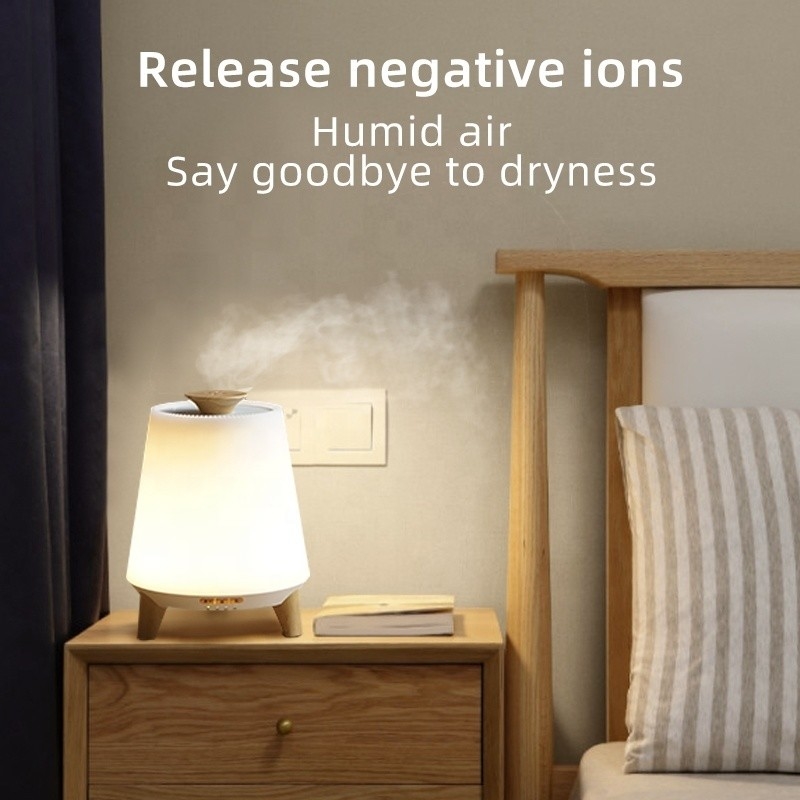 300 ml Smart Bluetooth-luidspreker Diffusors voor essentiële oliën Cool Mist Humidifier Aroma Essential Oil Diffuser