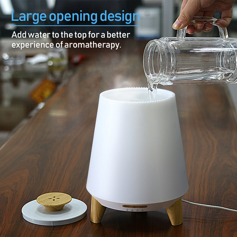 300 ml Smart Bluetooth-luidspreker Diffusors voor essentiële oliën Cool Mist Humidifier Aroma Essential Oil Diffuser