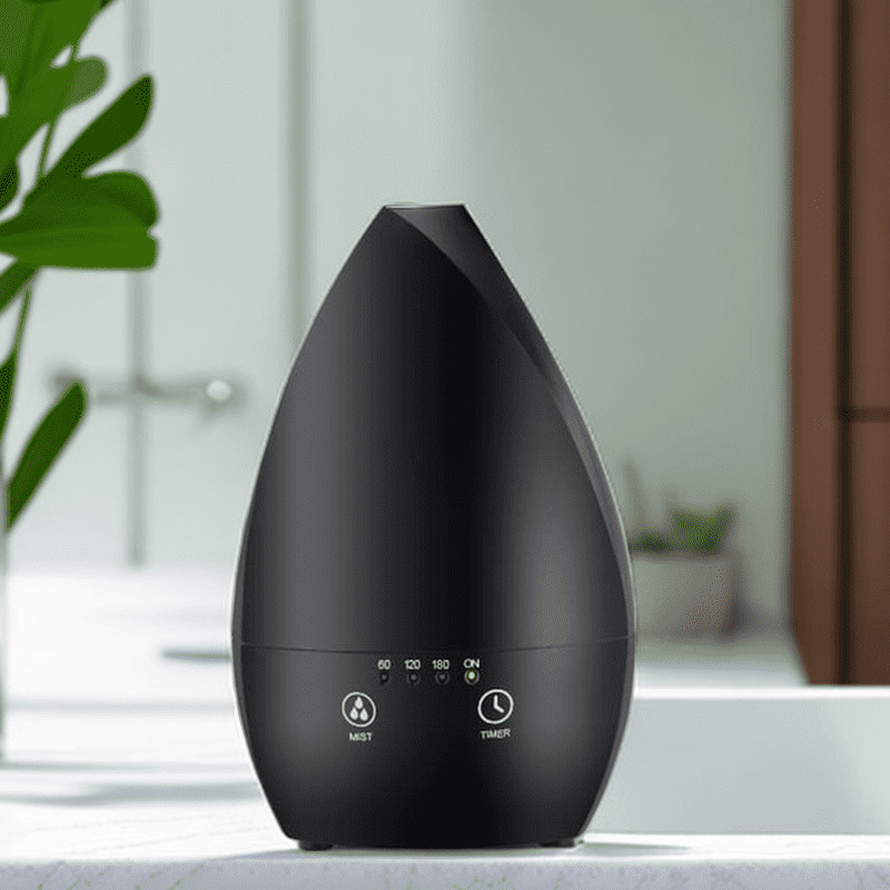 Home Draagbare luchtvochtigmaker Ultrasone Essentiële olie diffuser met nachtlicht voor slaapkamer